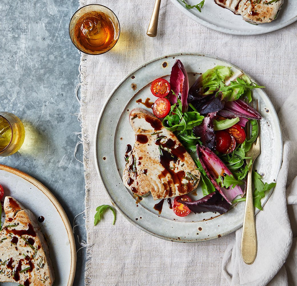 Grilled Tuna with Balsamic Vinegar of Modena-Mazzetti Baslamic Vinegar – Mazzetti l'Originale UK | B